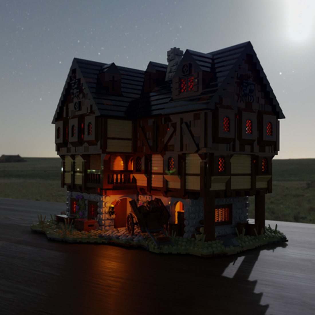 MOC - 49721 MOC Medieval House Klemmbausteine - LesDiy - Klemmbausteine