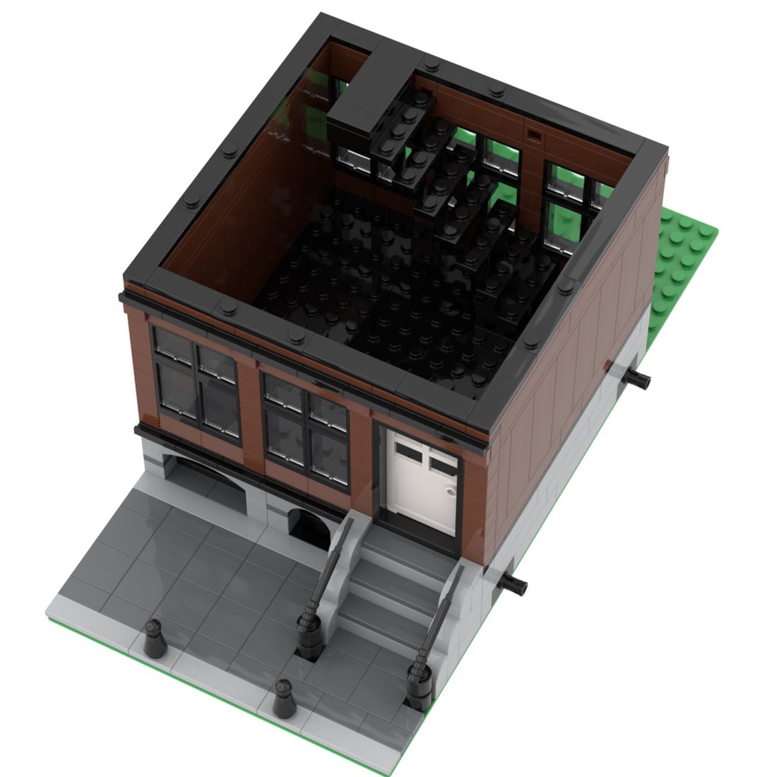 MOC - 51061 Modular Building m - Amsterdam Canal House Nr 4 - LesDiy - Klemmbausteine