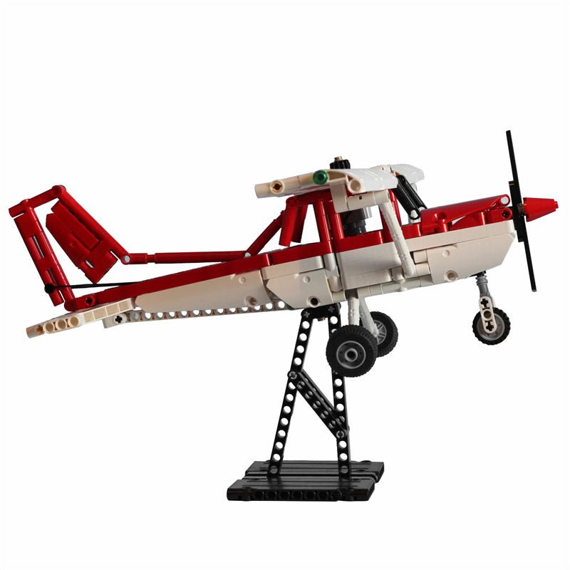 MOC - 7313 GTA Dodo Plane (Cessna 152) - LesDiy - Klemmbausteine