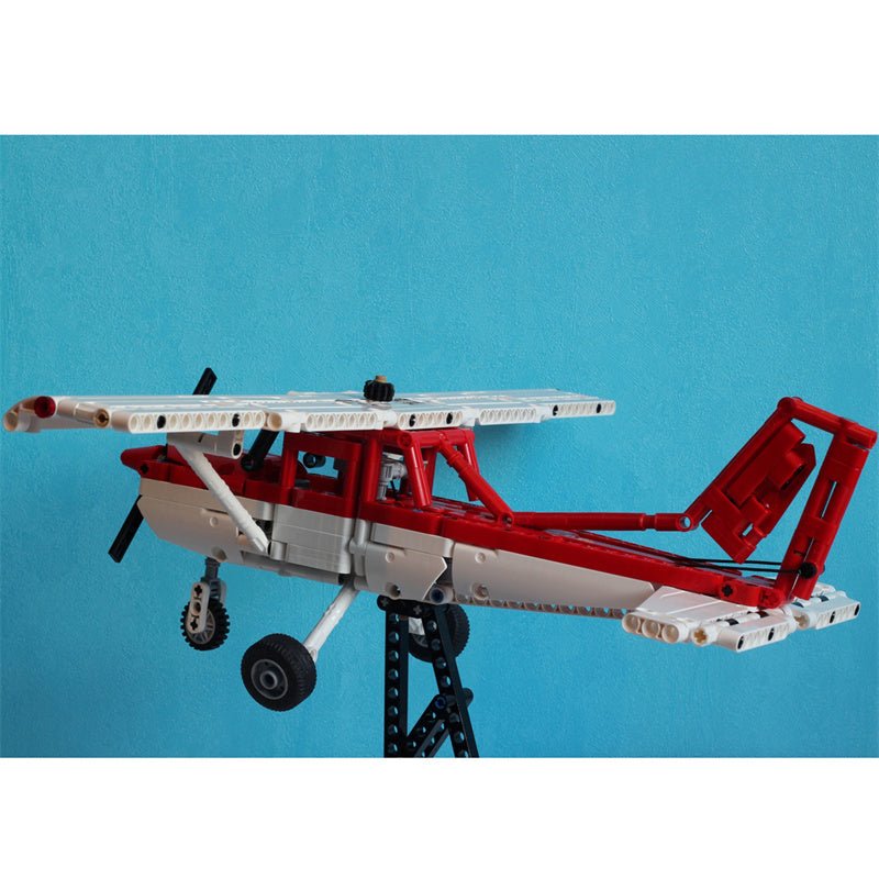 MOC - 7313 GTA Dodo Plane (Cessna 152) - LesDiy - Klemmbausteine