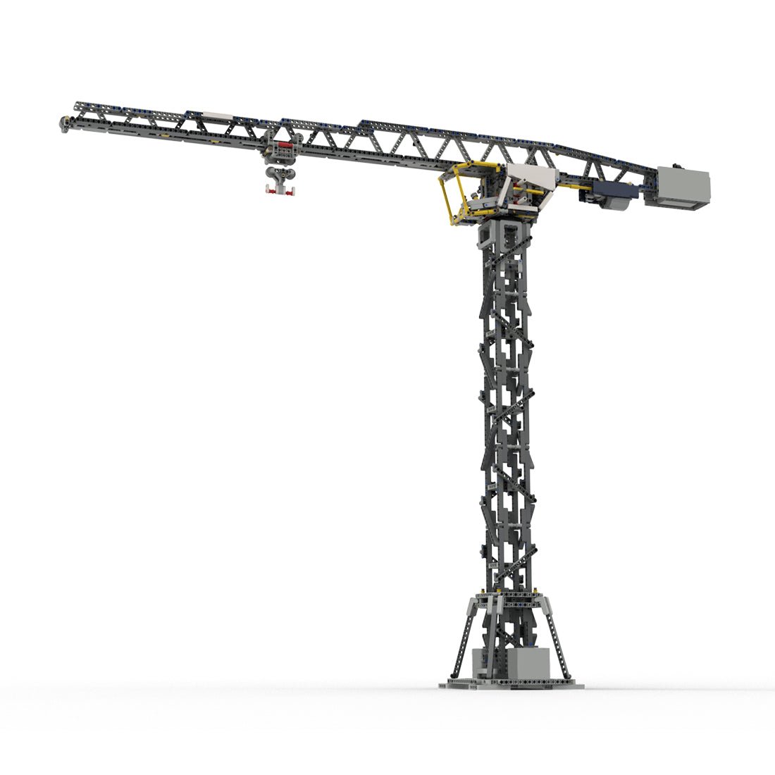 MOC - 74206 42055 - E : Tower Crane Klemmbausteine - LesDiy - Klemmbausteine