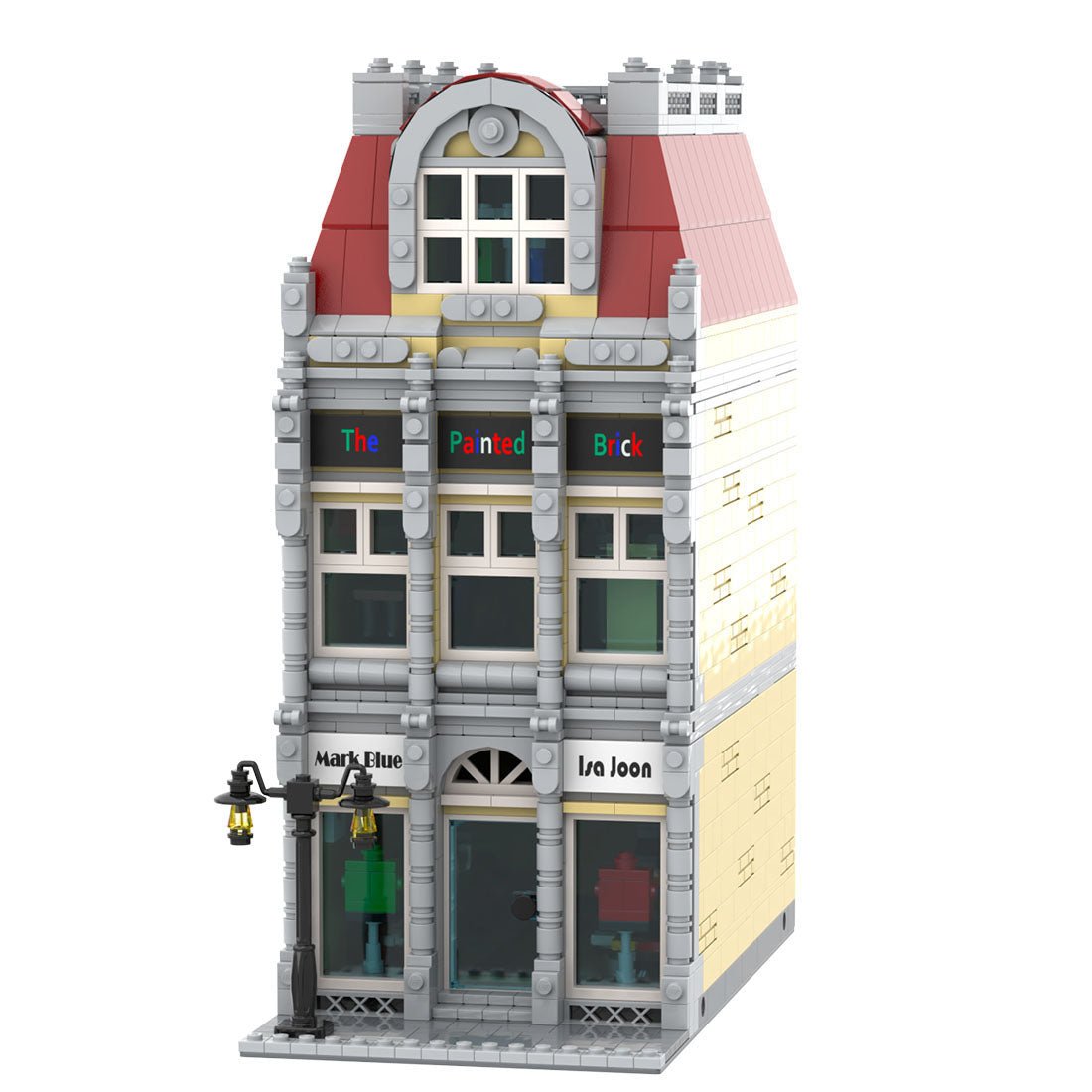 MOC - 77465 The Painted Brick Klemmbausteine - LesDiy - Klemmbausteine