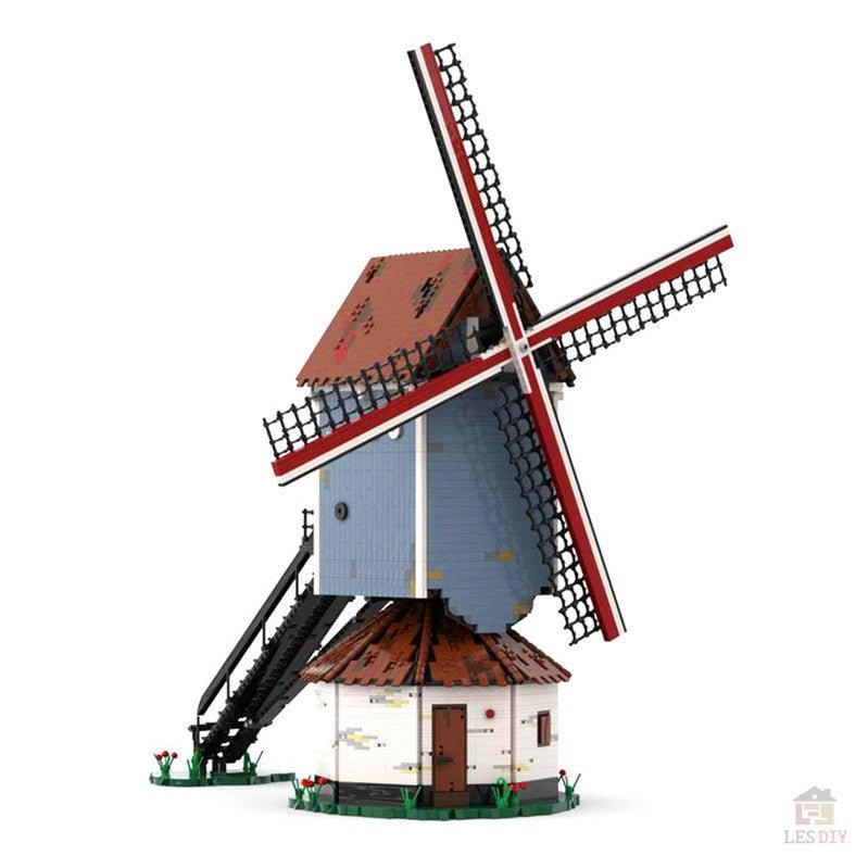 MOC - 79791 Bouwel Windmühle - LesDiy - Klemmbausteine