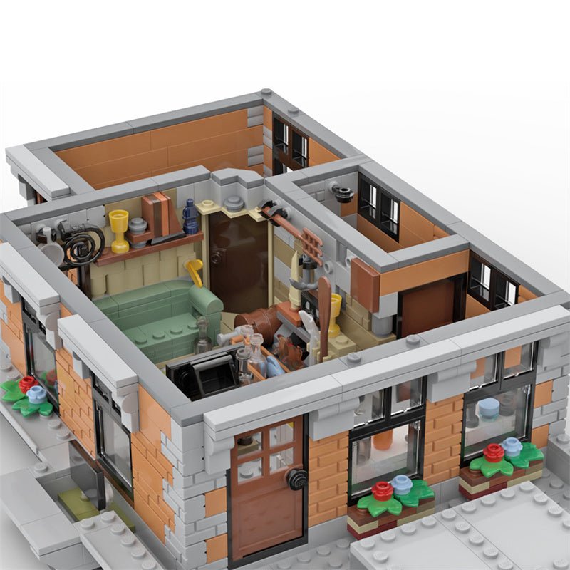MOC - 84752 Bro Thor's Penthouse - LesDiy - Klemmbausteine