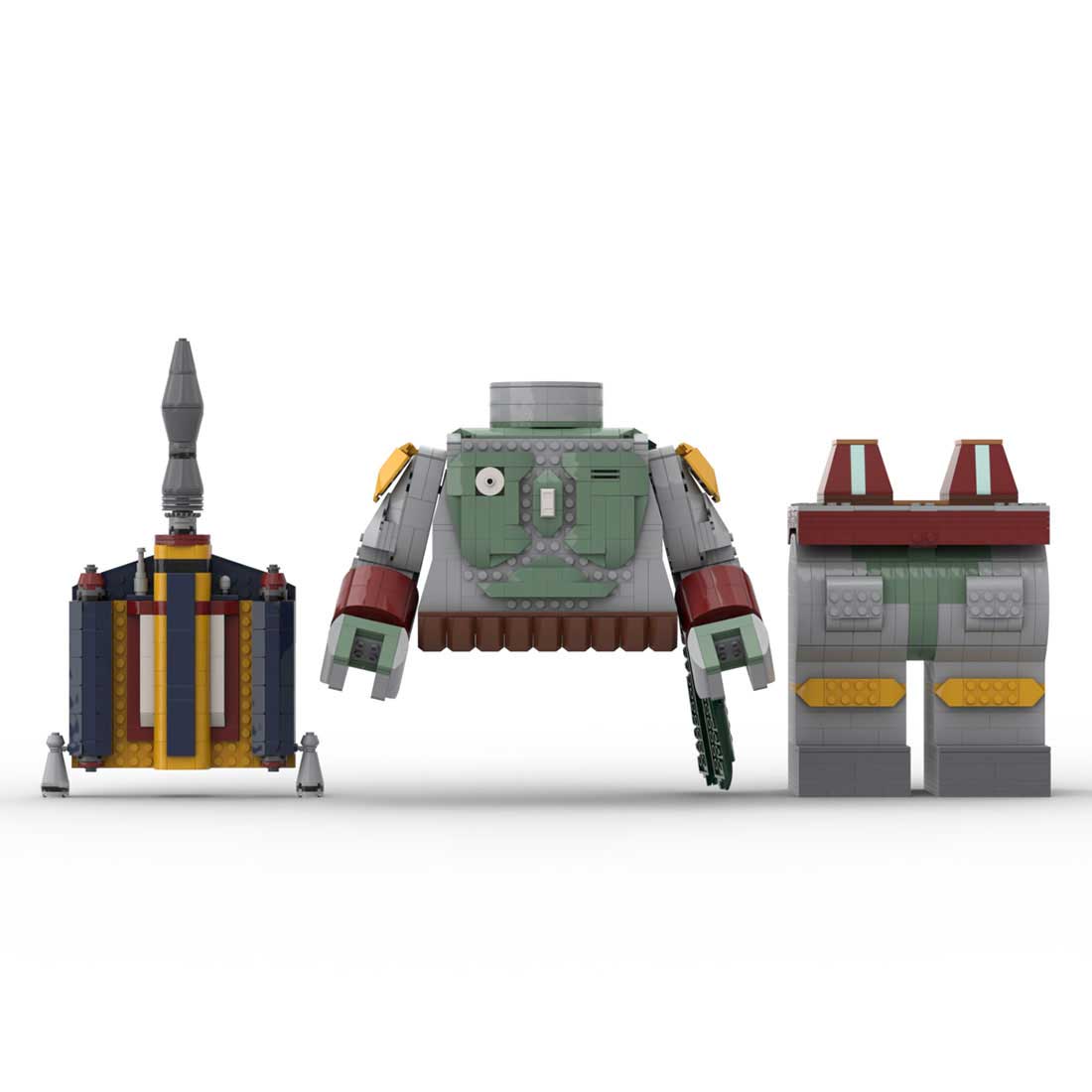 MOC - 85873 Boba Fett - LesDiy - Klemmbausteine