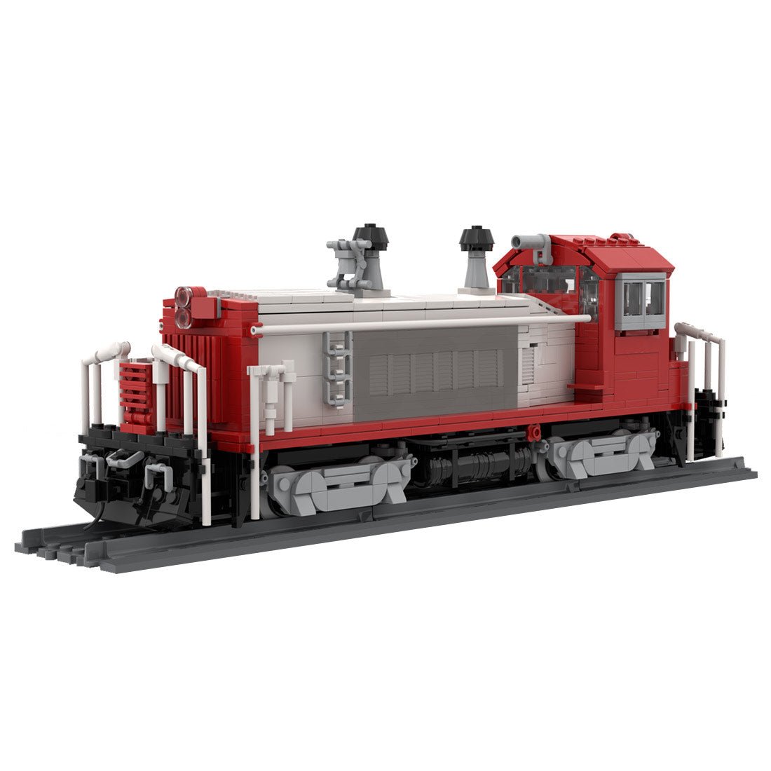 MOC - 87387 SW1200 - Zug der SOO - Linie - LesDiy - Klemmbausteine