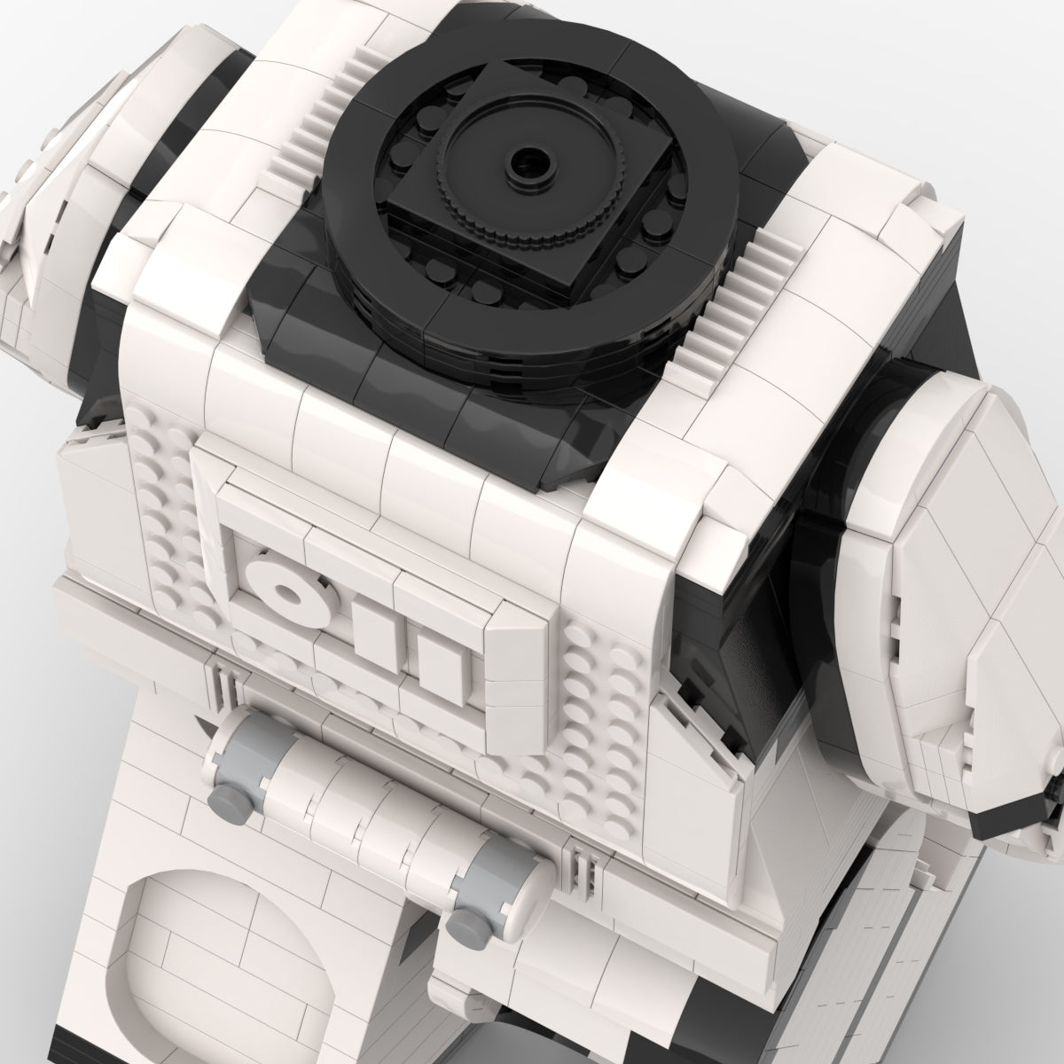 MOC - 87398 StormTrooper Klemmbausteine - LesDiy - Klemmbausteine