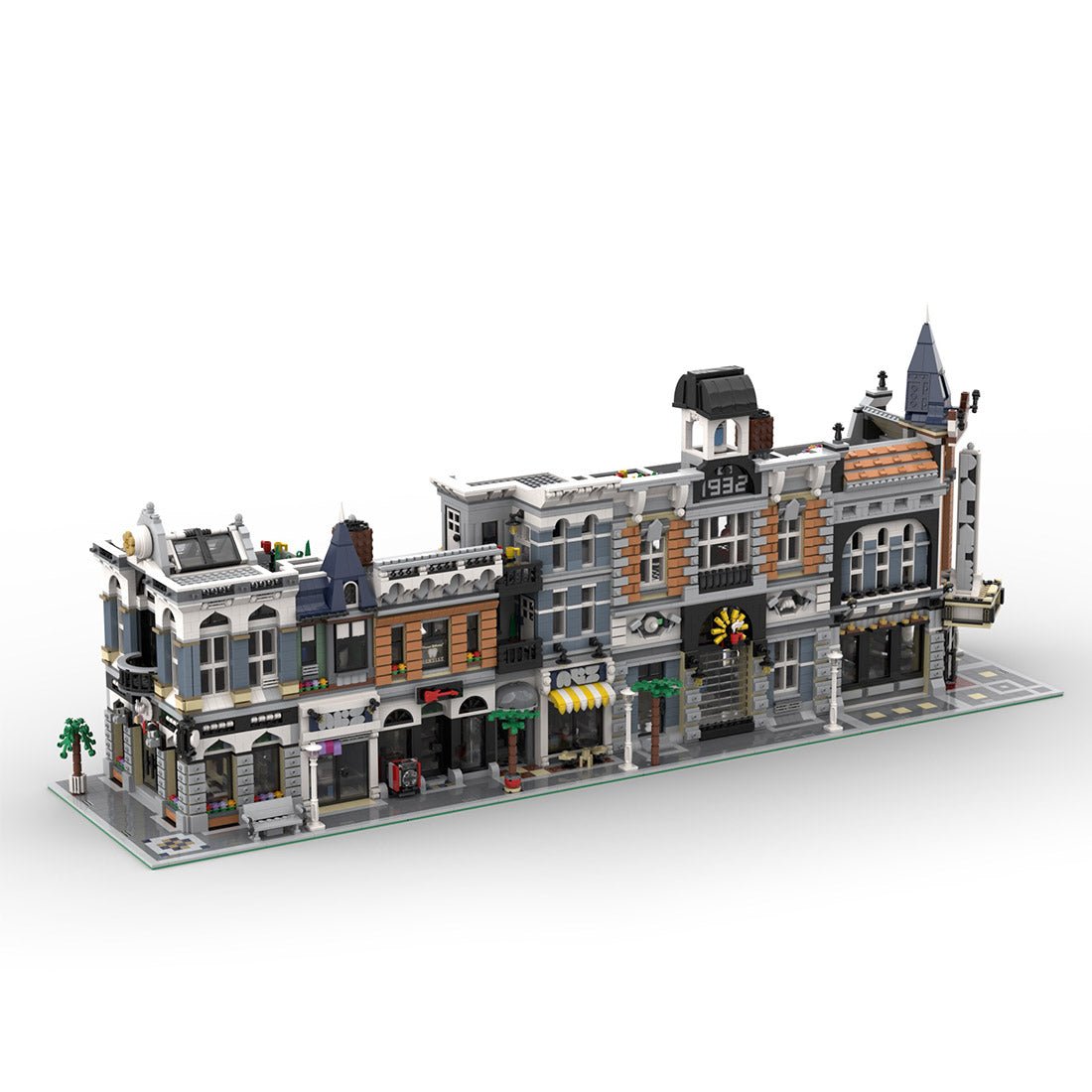 MOC - 88443 4in1 Assembly Square Klemmbausteine - LesDiy - Klemmbausteine