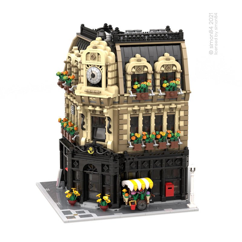 MOC - 88507 Postamt Klemmbausteine - LesDiy - Klemmbausteine