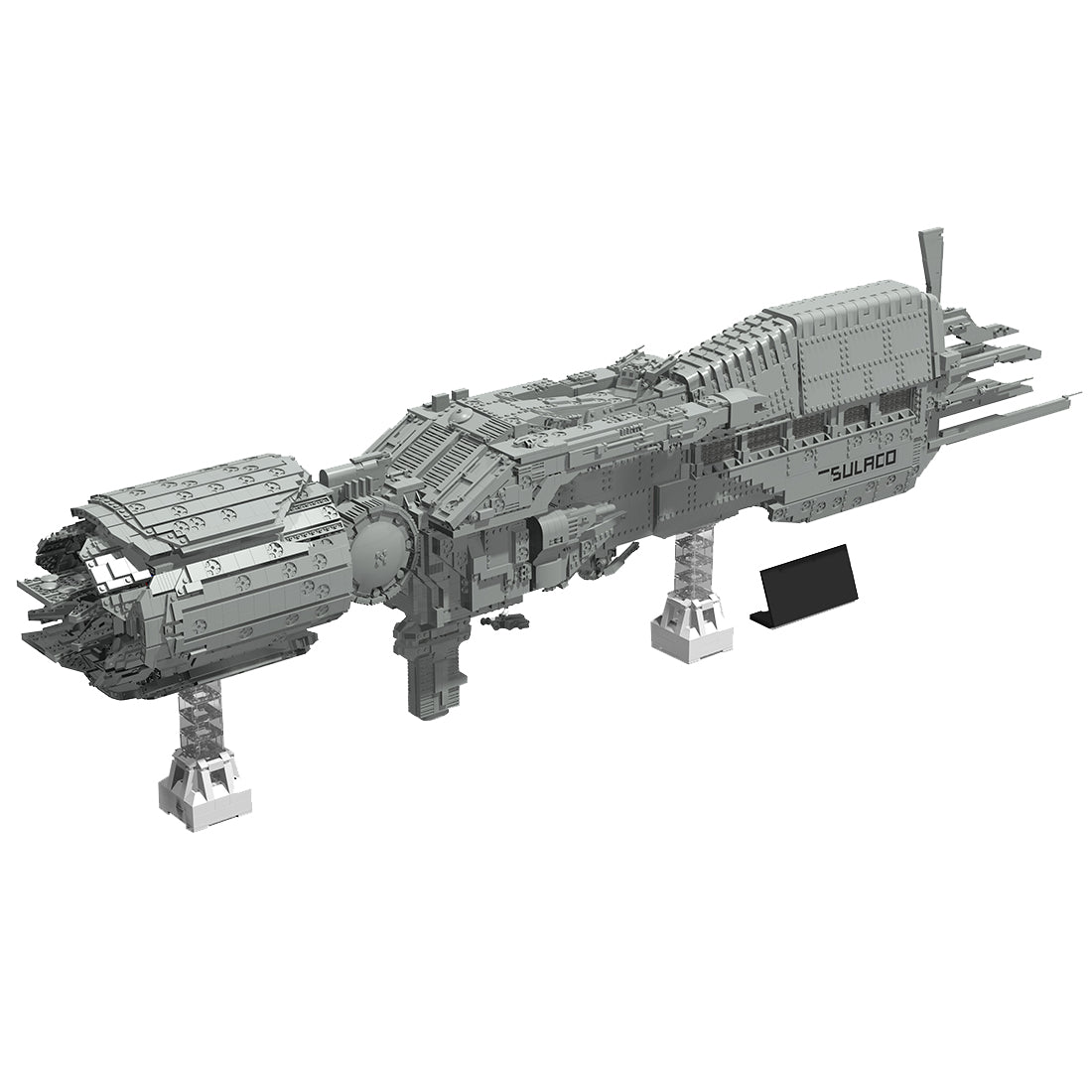 MOC - 92780 USS SULACO 9816 - new upload Raumschiff Klemmbausteine - LesDiy - Klemmbausteine