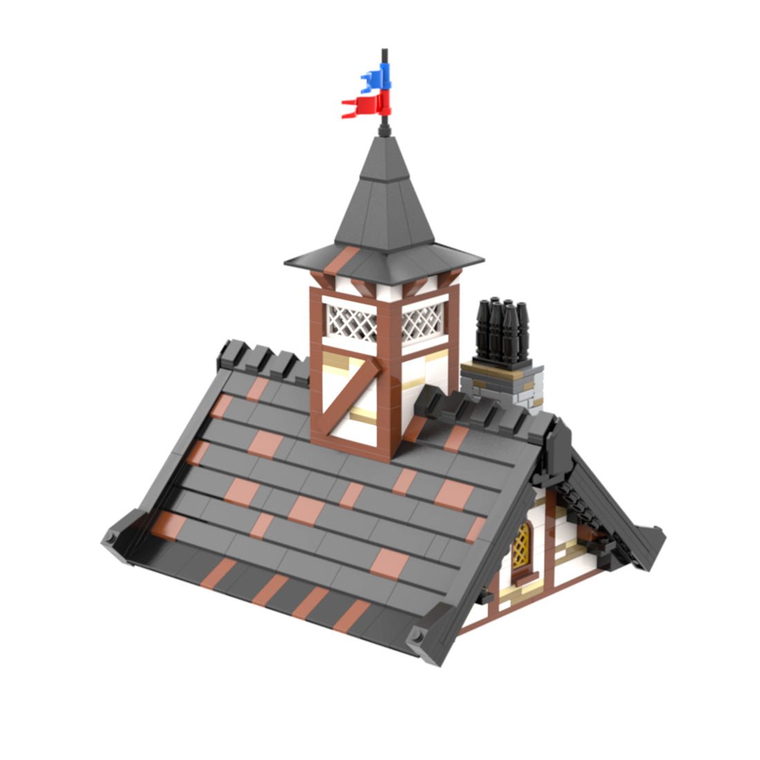 MOC - 94577 Mittelalterliches Tudor - Haus - LesDiy - Klemmbausteine