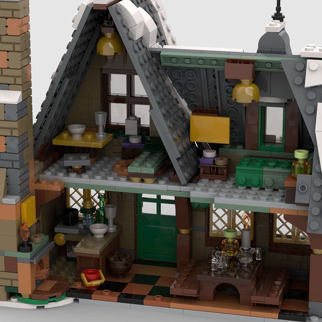 MOC - 94936 The Stuffed Stocking (a Winter Village Inn) Klemmbausteine - LesDiy - Klemmbausteine