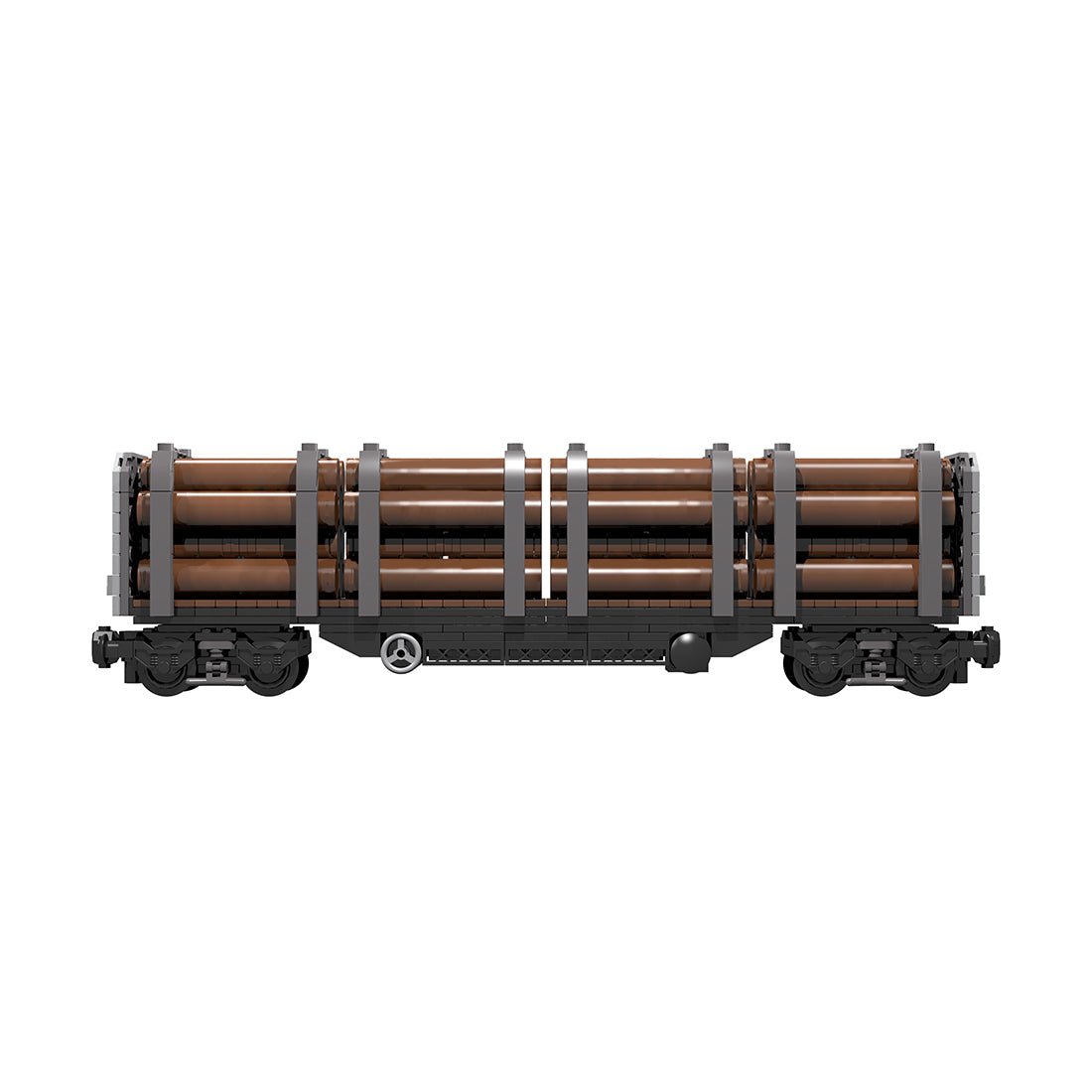MOC - 95267 8 - Wheel Stake Wagon Klemmbausteine - LesDiy - Klemmbausteine