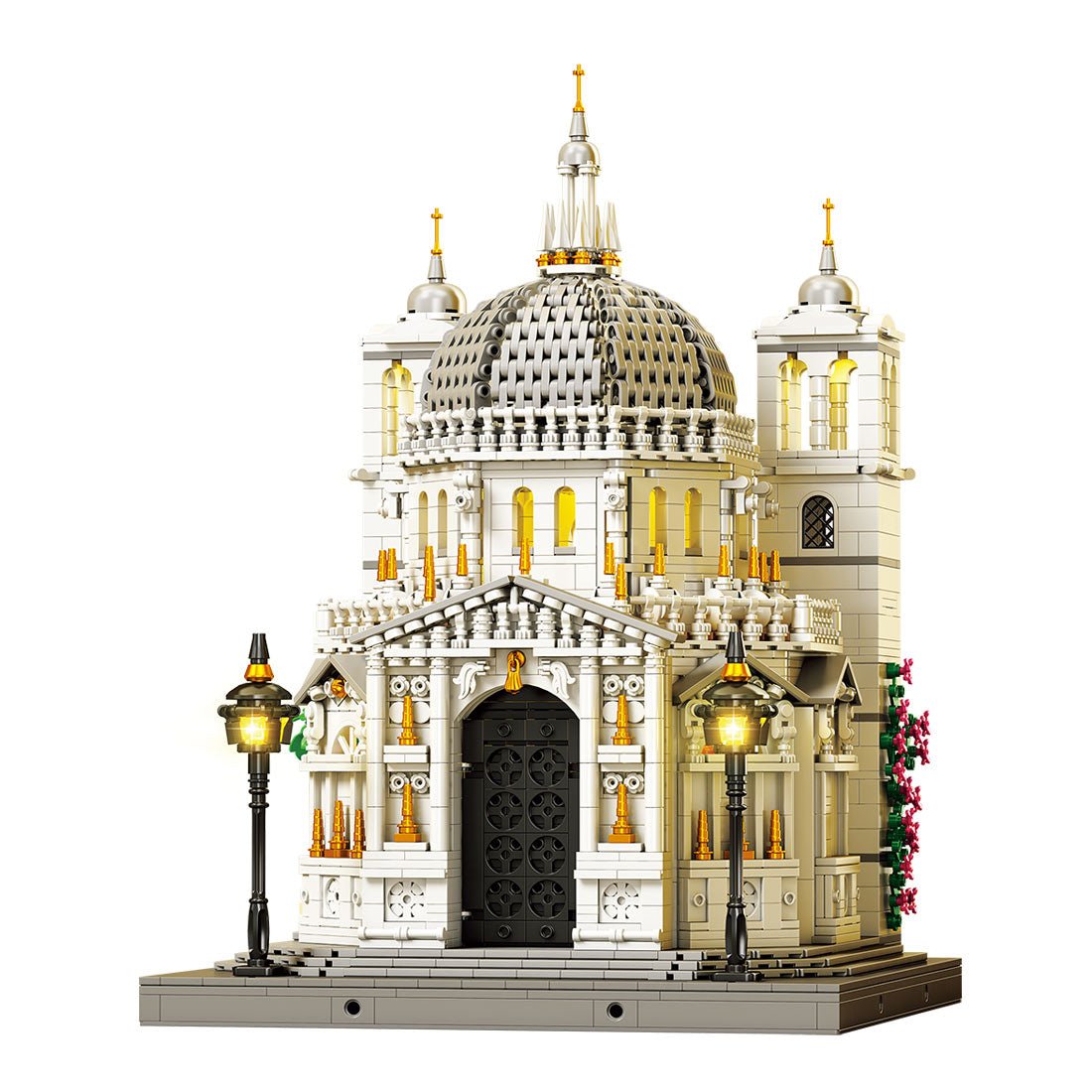 Mocsage 1/180 Scale Venetian Church Klemmbausteine - LesDiy - Klemmbausteine