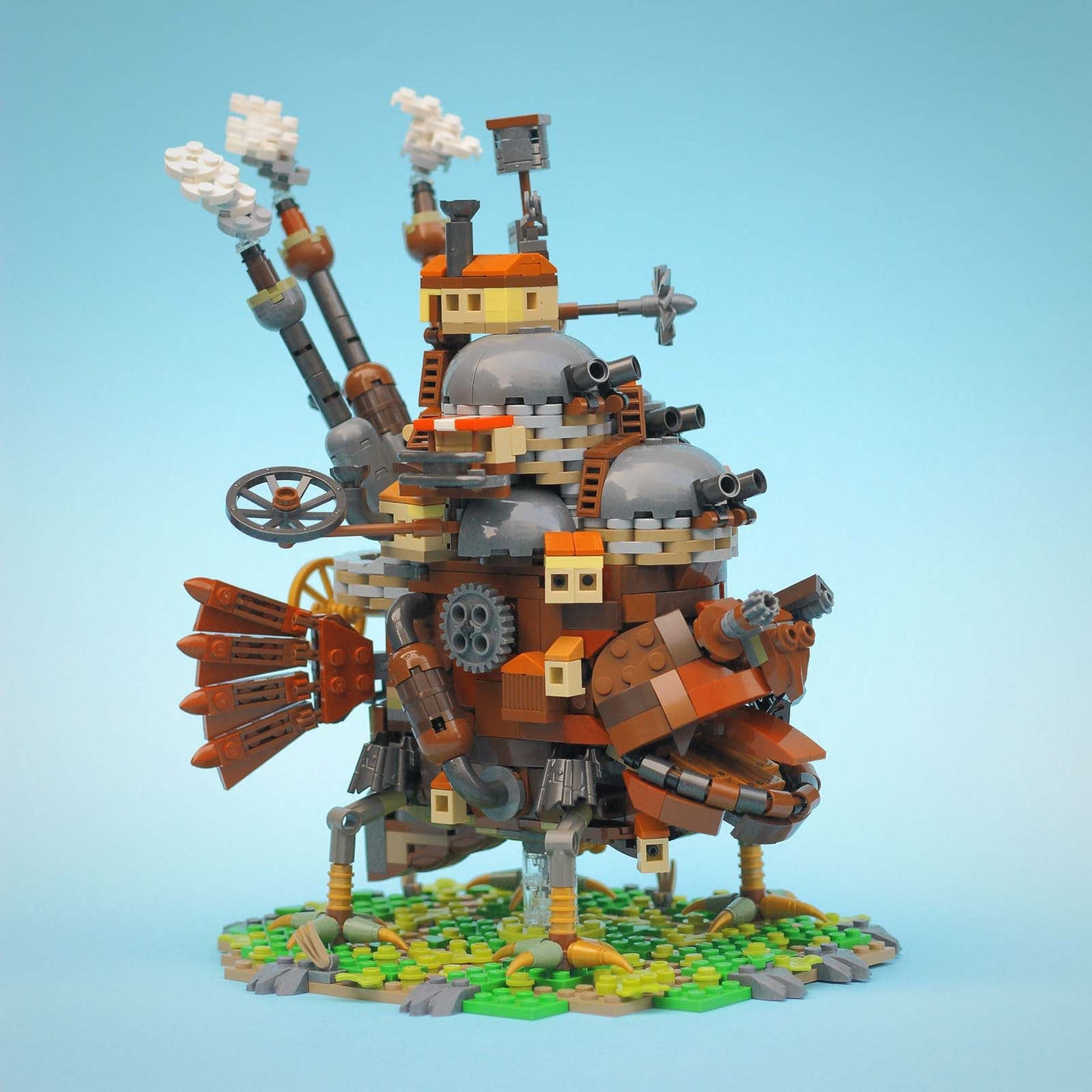 Moving Castle MOC - LesDiy - Klemmbausteine