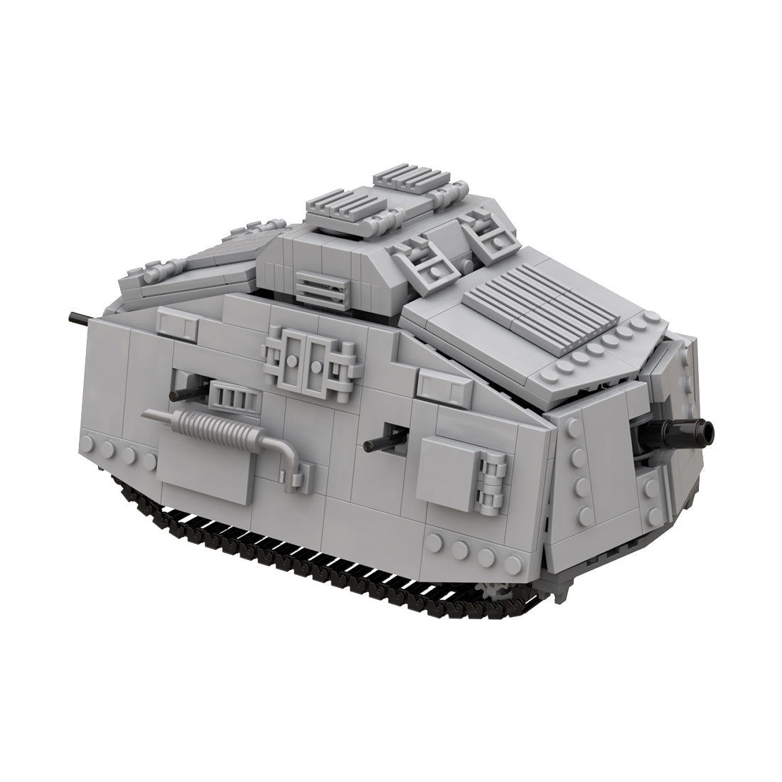 Schwerer Militärpanzer A7V Klemmbausteine - LesDiy - Klemmbausteine