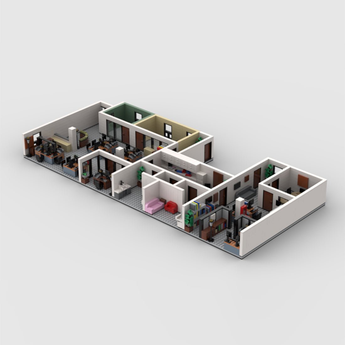 The Office Expansion Klemmbausteine - LesDiyproduct_type##