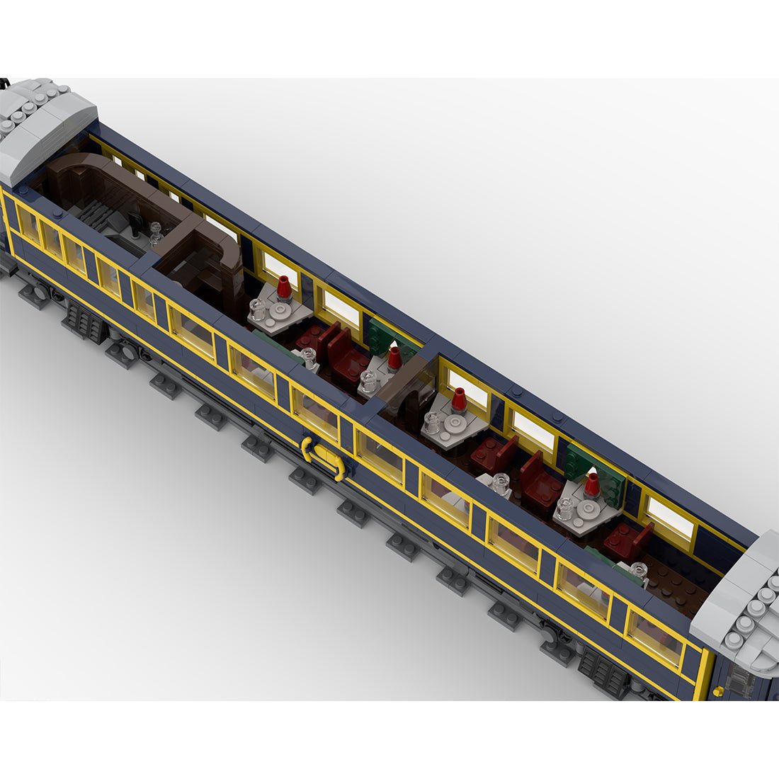 The Orient - Express of CIWL Train Klemmbausteine(Expansion Set) - LesDiy - Klemmbausteine