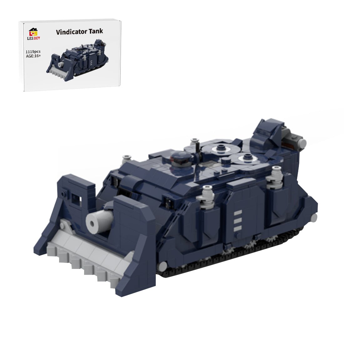 Vindicator Tank Klemmbausteine - LesDiy - Klemmbausteine