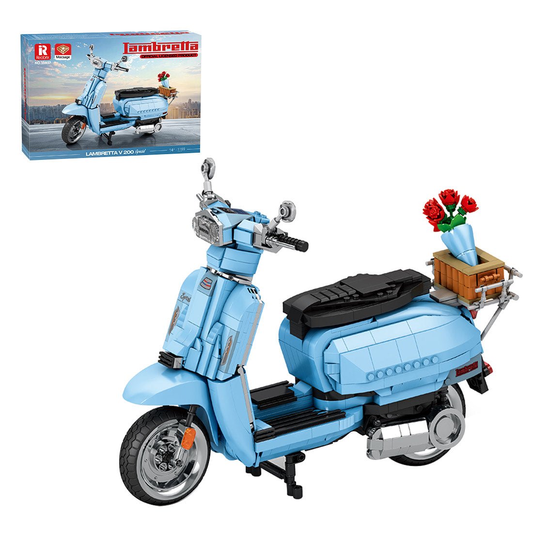 Y200 Extreme Style High - Power Scooter Klemmbausteine - LesDiy - Klemmbausteine