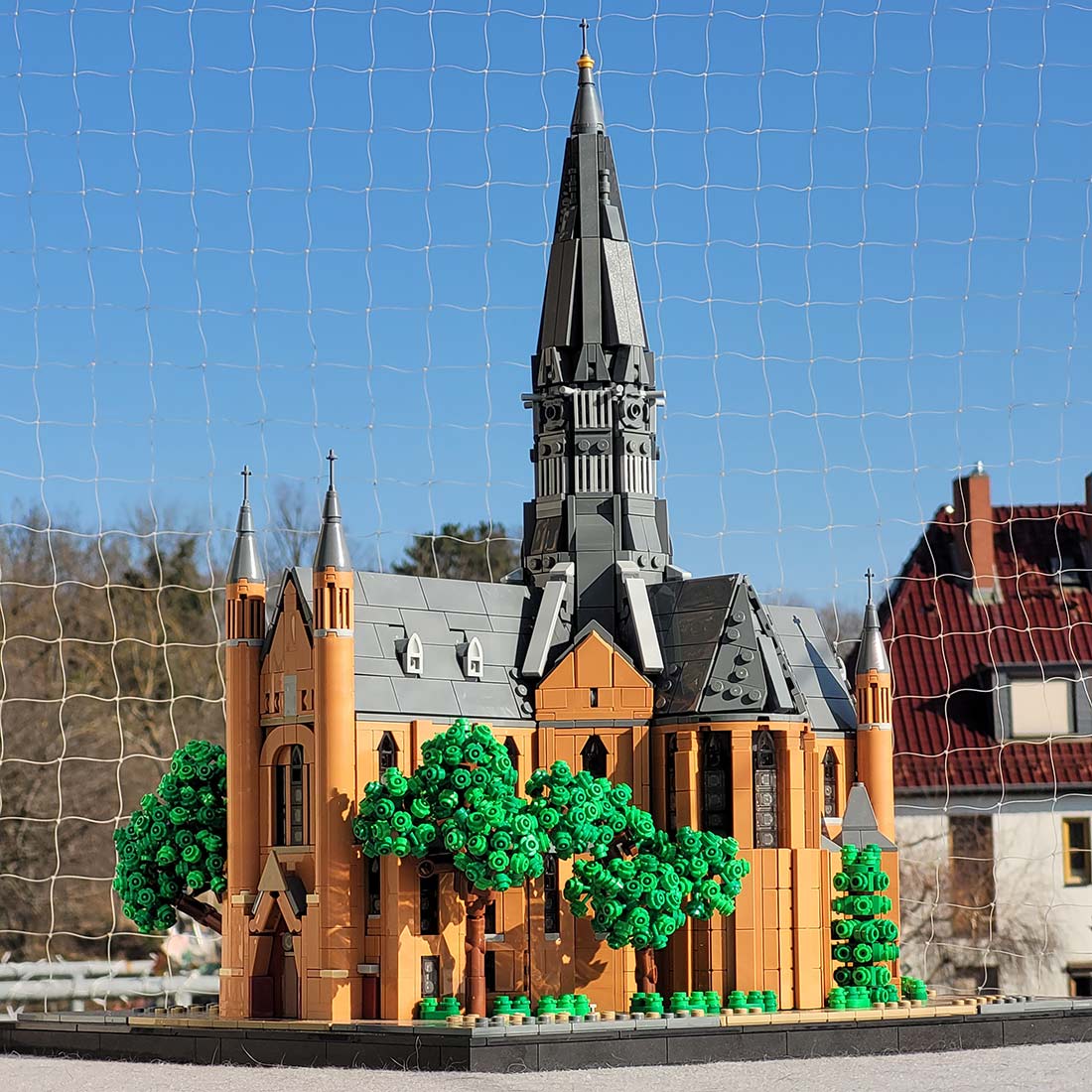 Vondelkerk Klemmbausteine: Baue Hoffnung und unterstütze den Wiederaufbau der Kirche - LesDiy
