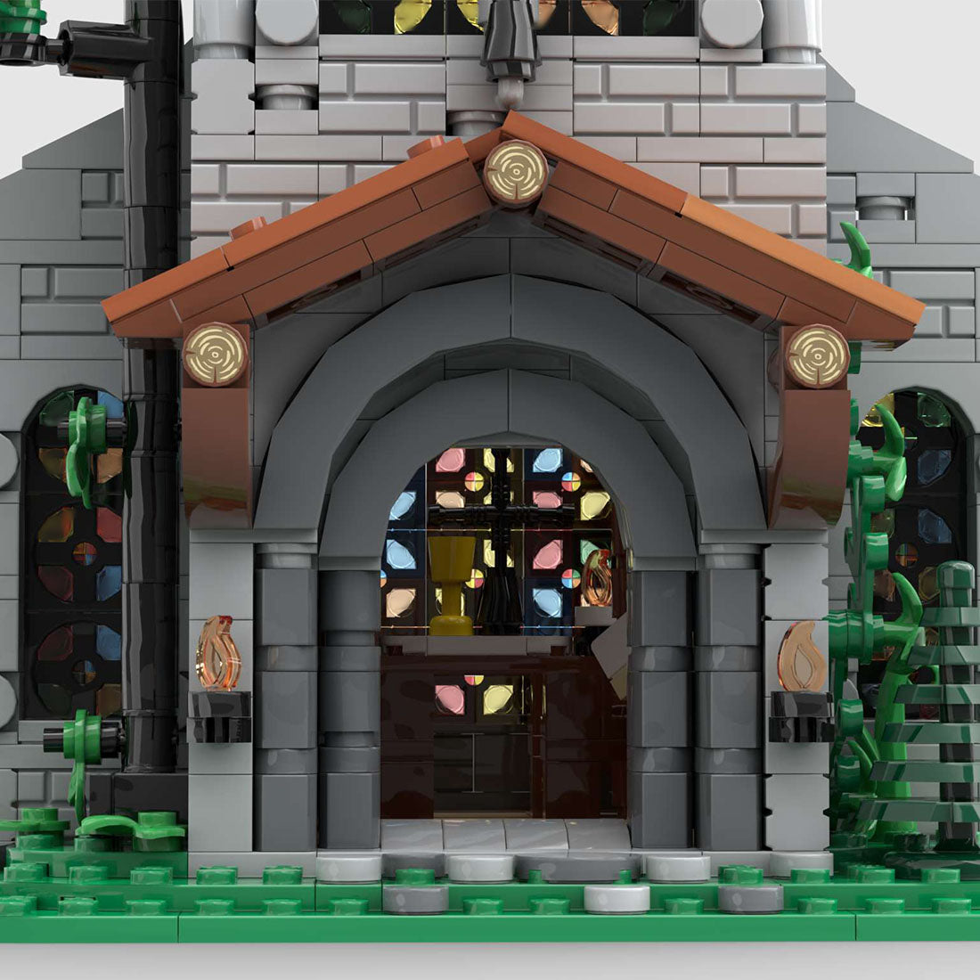 MOC-153931 Kirche der Löwenritter (passend zu 10305) Klemmbausteine
