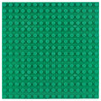 10pcs Grundplatte 16x16, Dunkelgrün - LesDiy - 