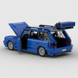 MOC-159092 Audi RS 2 Blue Klemmbausteine