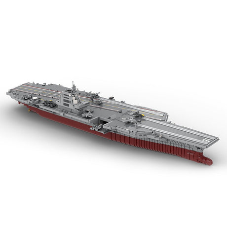 1:200 Chinese Navy CV - 18 Aircarrier Klemmbausteine - LesDiy - Klemmbausteine