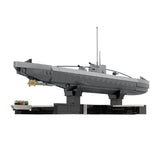 1/200 Scale German U - 156 WWII U - boat Klemmbausteine - LesDiy - Klemmbausteine