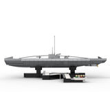 1/200 Scale German U - 156 WWII U - boat Klemmbausteine - LesDiy - Klemmbausteine