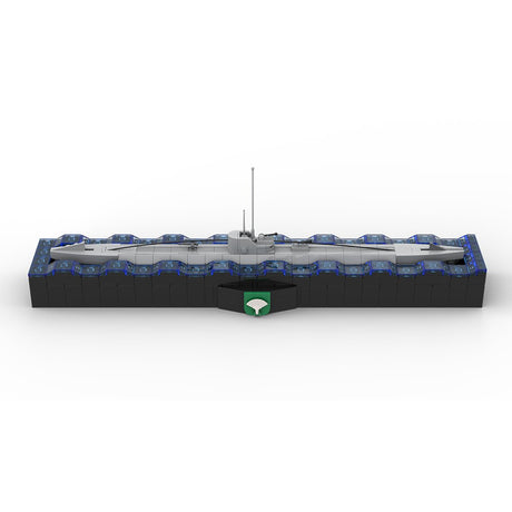 1/200 Scale German U - 505 WWII U - boat Klemmbausteine - LesDiy - Klemmbausteine