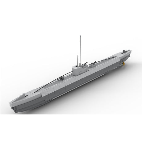 1/200 Scale German U - 505 WWII U - boat Klemmbausteine - LesDiy - Klemmbausteine