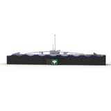 1/200 Scale German U - 505 WWII U - boat Klemmbausteine - LesDiy - Klemmbausteine