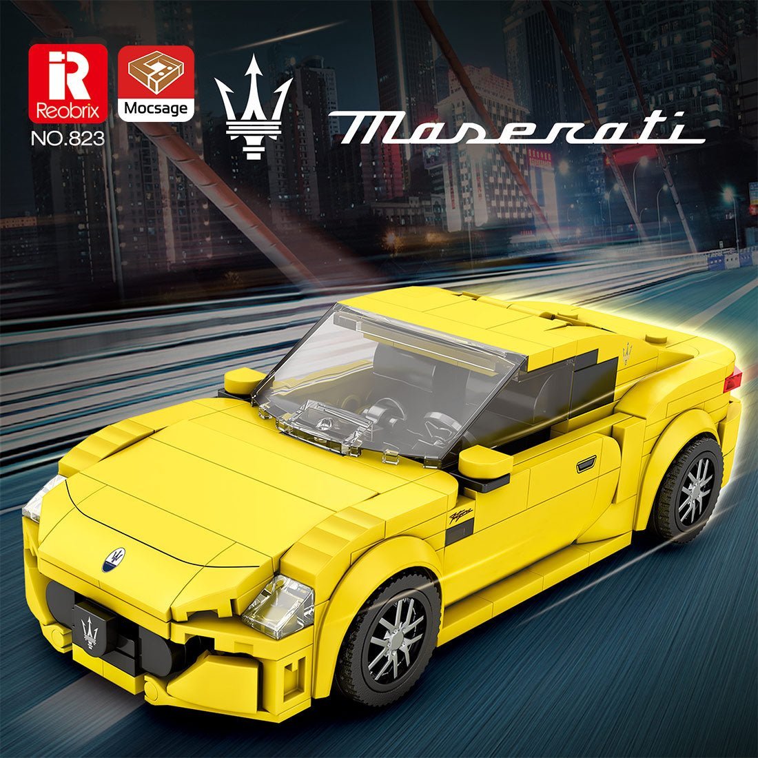 1/24 Scale 8 Studio Supercar Klemmbausteine - LesDiy - Klemmbausteine