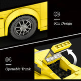 1/24 Scale 8 Studio Supercar Klemmbausteine - LesDiy - Klemmbausteine