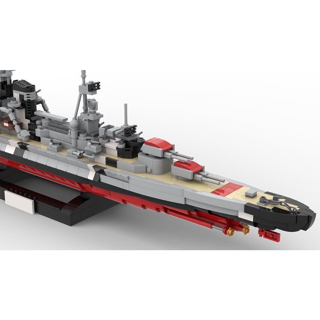 1/300 Admiral Hipper Class Heavy Cruiser Prinz Eugen Klemmbausteine - LesDiy - Klemmbausteine