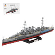 1/300 Scale HMS Norfolk Heavy Cruiser Klemmbausteine-LesDiy-Klemmbausteine