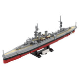 1/300 Scale Light Cruiser Klemmbausteine - LesDiy - Klemmbausteine