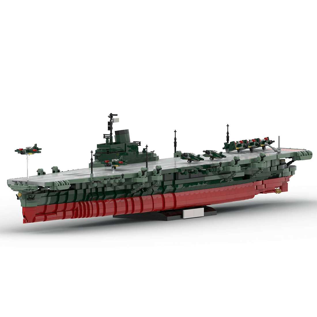 1/300 Scale Shinano Aircraft Carrier Military klemmbausteine - LesDiy - Klemmbausteine