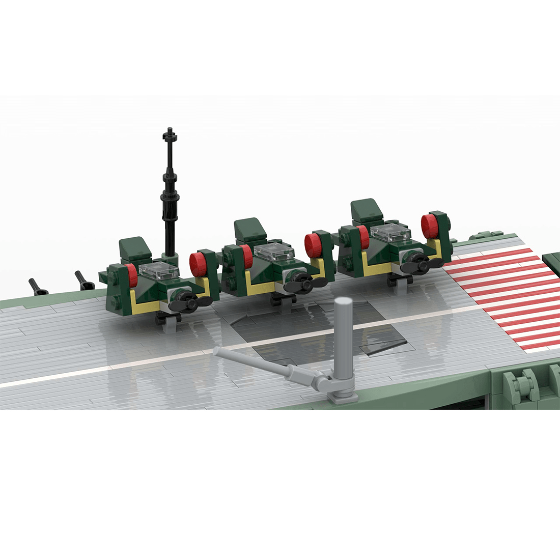 1/300 Scale Shinano Aircraft Carrier Military klemmbausteine - LesDiy - Klemmbausteine