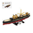 1/300 Scale SMS Sachsen Armored Frigate Klemmbausteine-LesDiy-Klemmbausteine