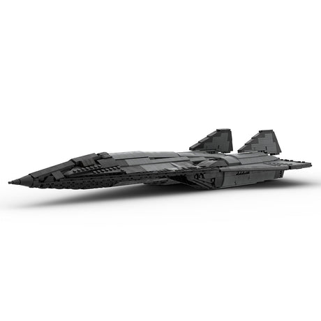 1/35 MOC SR - 72 10 Mach 10 Hyperschall - Tarnkappenbomber Klemmbausteine - LesDiy - Klemmbausteine