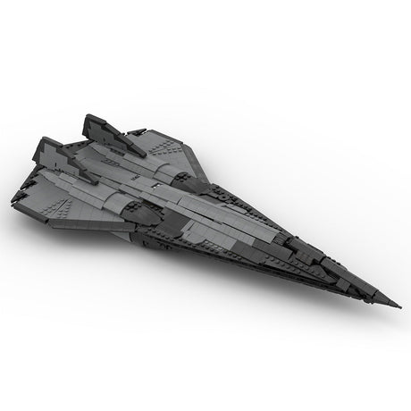 1/35 MOC SR - 72 10 Mach 10 Hyperschall - Tarnkappenbomber Klemmbausteine - LesDiy - Klemmbausteine