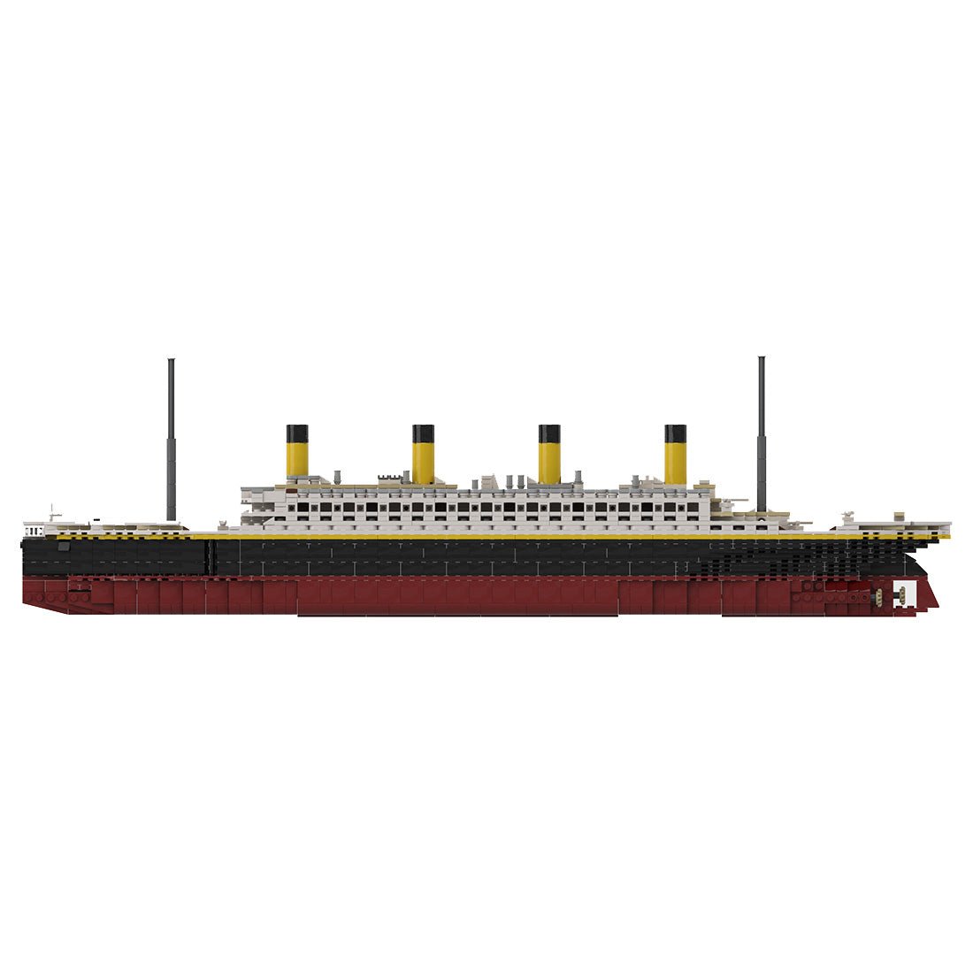 1/400 MOC - 57717 UCC RMS Olympia - Kreuzfahrtschiff Klemmbausteine - LesDiy - Klemmbausteine