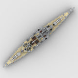 1/485 Scale WWII British Hood Battlecruiser Klemmbausteine - LesDiy - Klemmbausteine