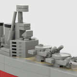 1/700 Scale Hood Cruiser Klemmbausteine - LesDiy - Klemmbausteine