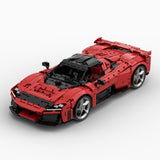 1/8 Scale F80 Sports Car Klemmbausteine - LesDiyproduct_type##