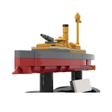 1/300 Scale SMS Wespe Armored Warship Klemmbausteine