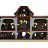 MOC-274686 Mittelalterliches Herrenhaus (saubere Version) Klemmbausteine